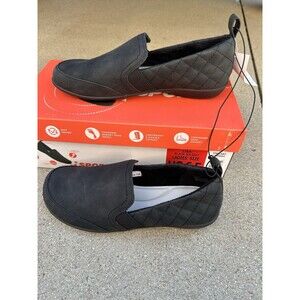 J Sport Lisa Women's Casual Slip On Shoes Black Size 6.5 New In Box Memory Foam